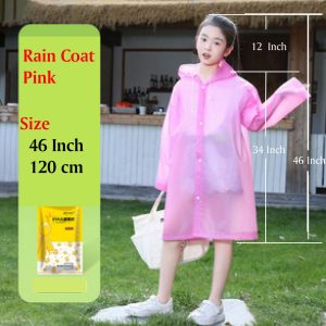 Rain Coat Children (Pink)