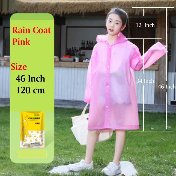 Rain Coat Children (Pink)